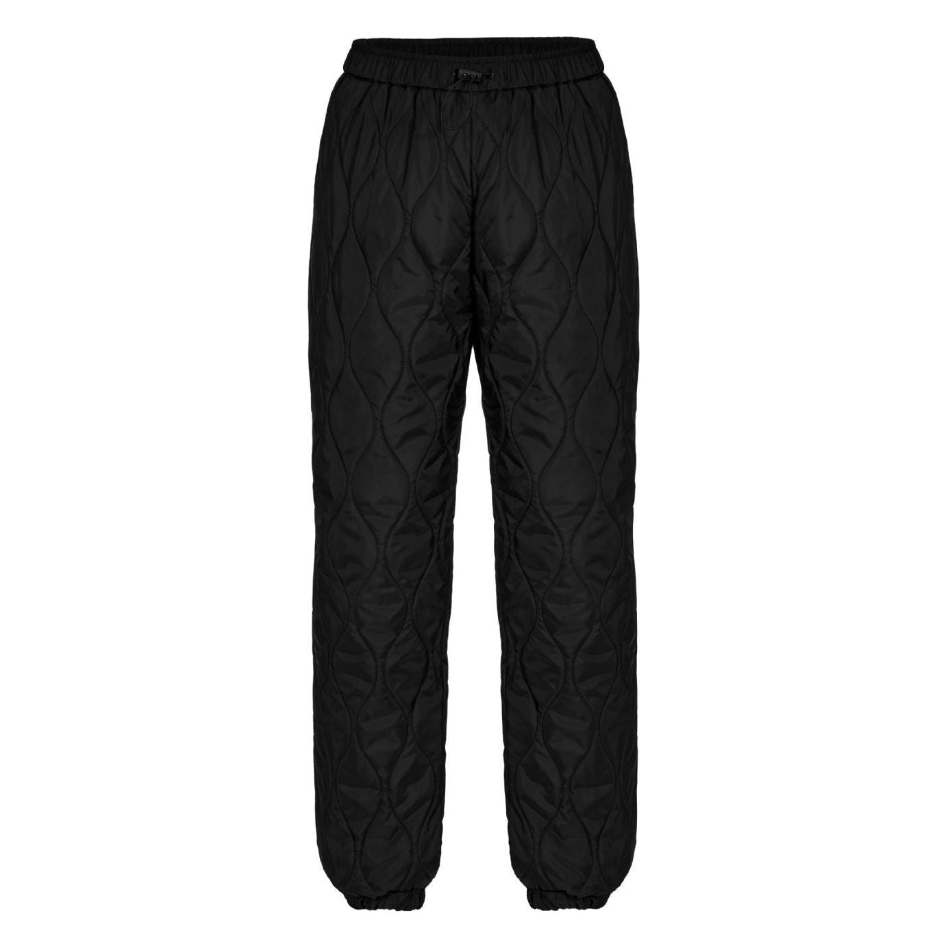 Quilted Pants, Black