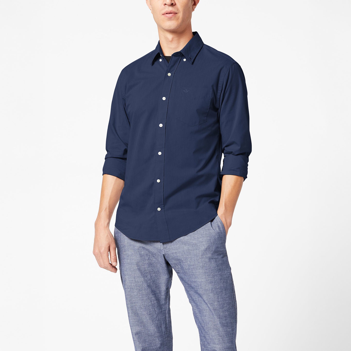 Men's Signature Comfort Flex Shirt, LS