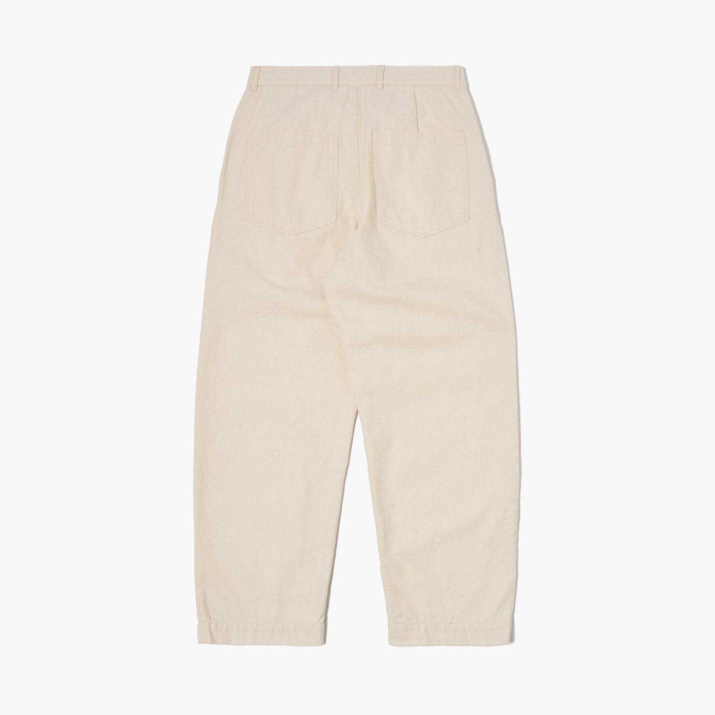 Recycled Cotton Duke Pant, Ecru