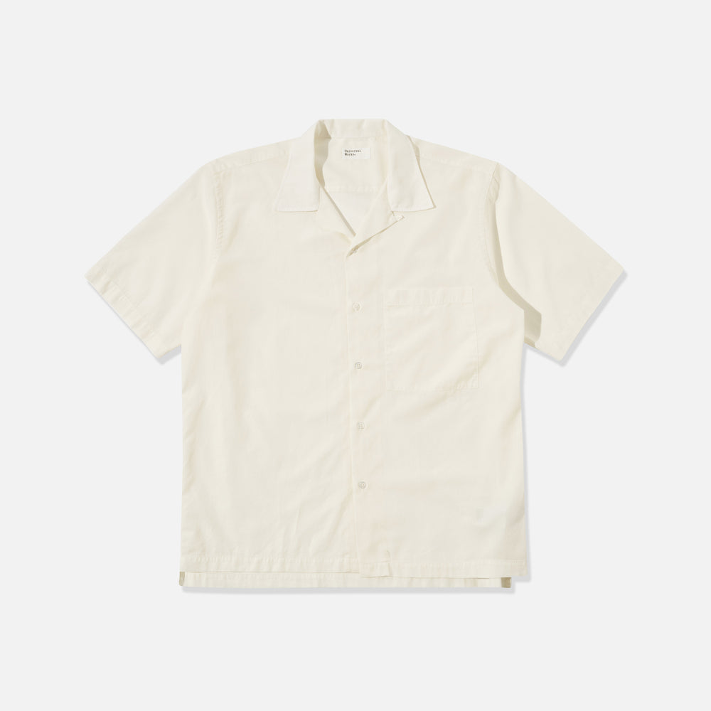 Gardenia Lycot Camp Shirt, Ecru