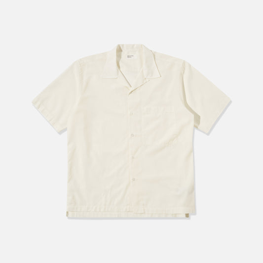 Gardenia Lycot Camp Shirt, Ecru