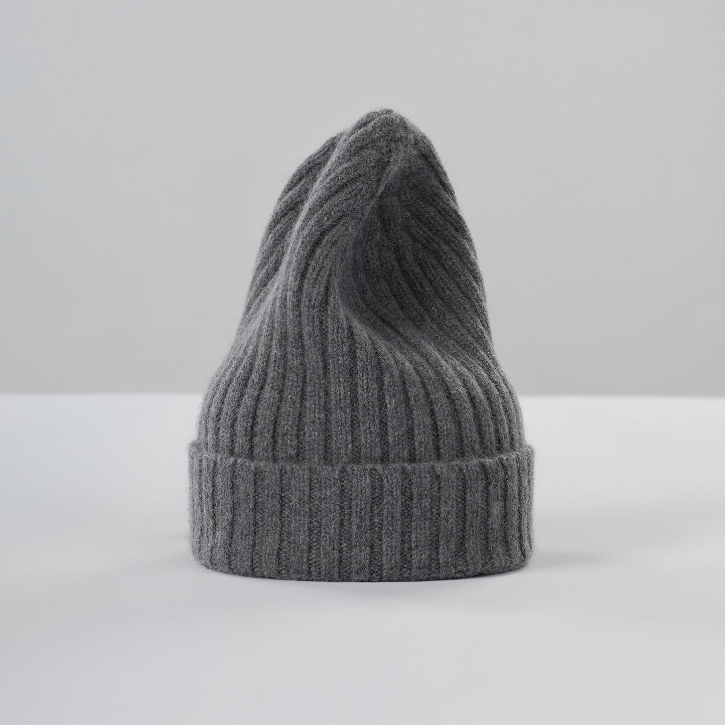 Large Beanie, Slate Grey