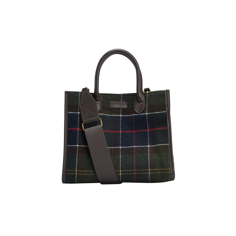 Tartan shopper sale