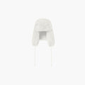 Cher Fluffy Aviator Hat, Cream