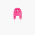 Cher Fluffy Aviator Hat, Passion Pink