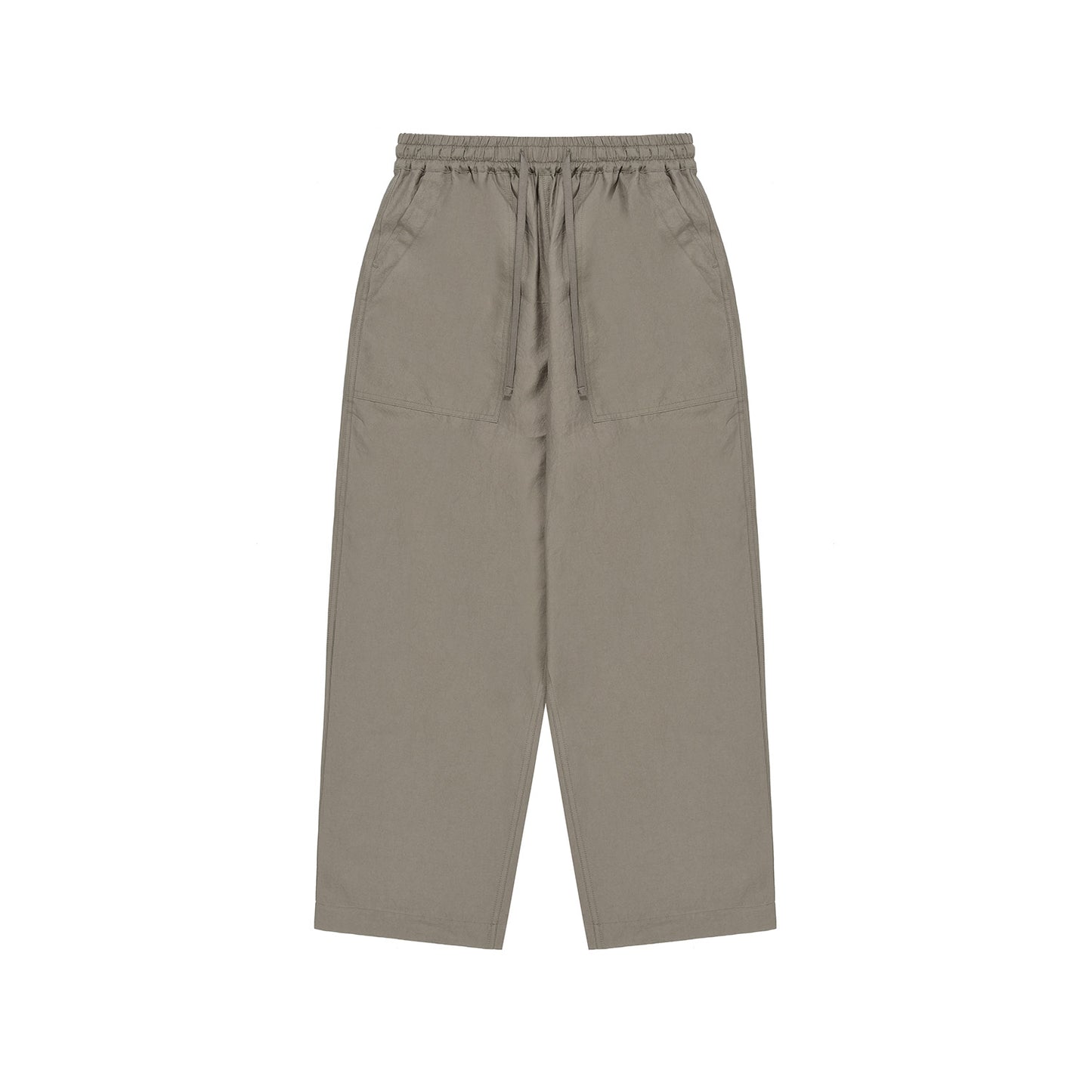 Kappy's Easy Fatigue Pants are olive green, wide-leg unisex pants with an elastic waistband and drawstring. Featuring large front pockets, these one size fits most cotton pants provide comfort and style for all.