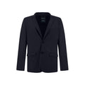 M Laminar Matte Finish Blazer, Navy