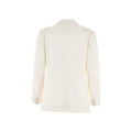 W Light Linen DB Blazer, Bianco