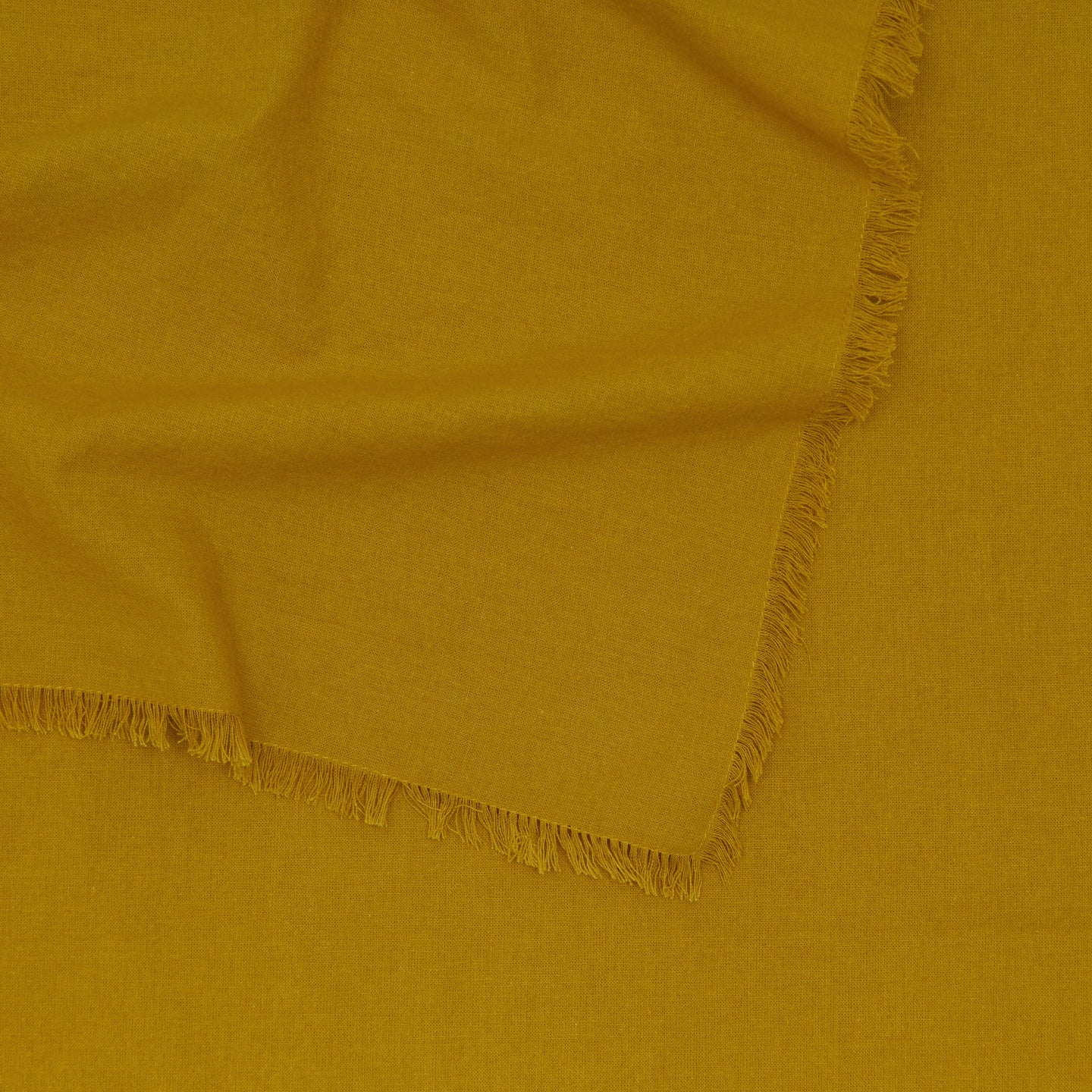 Essential Cotton Tablecloth, Mustard