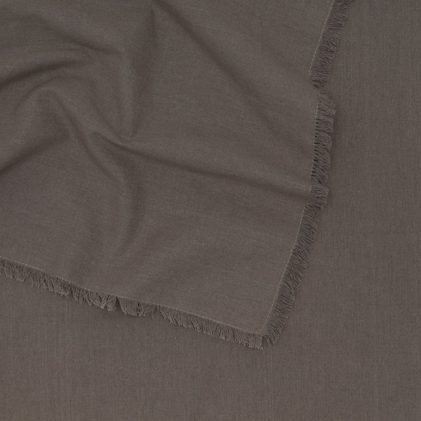 Essential Cotton Tablecloth, Dark Grey