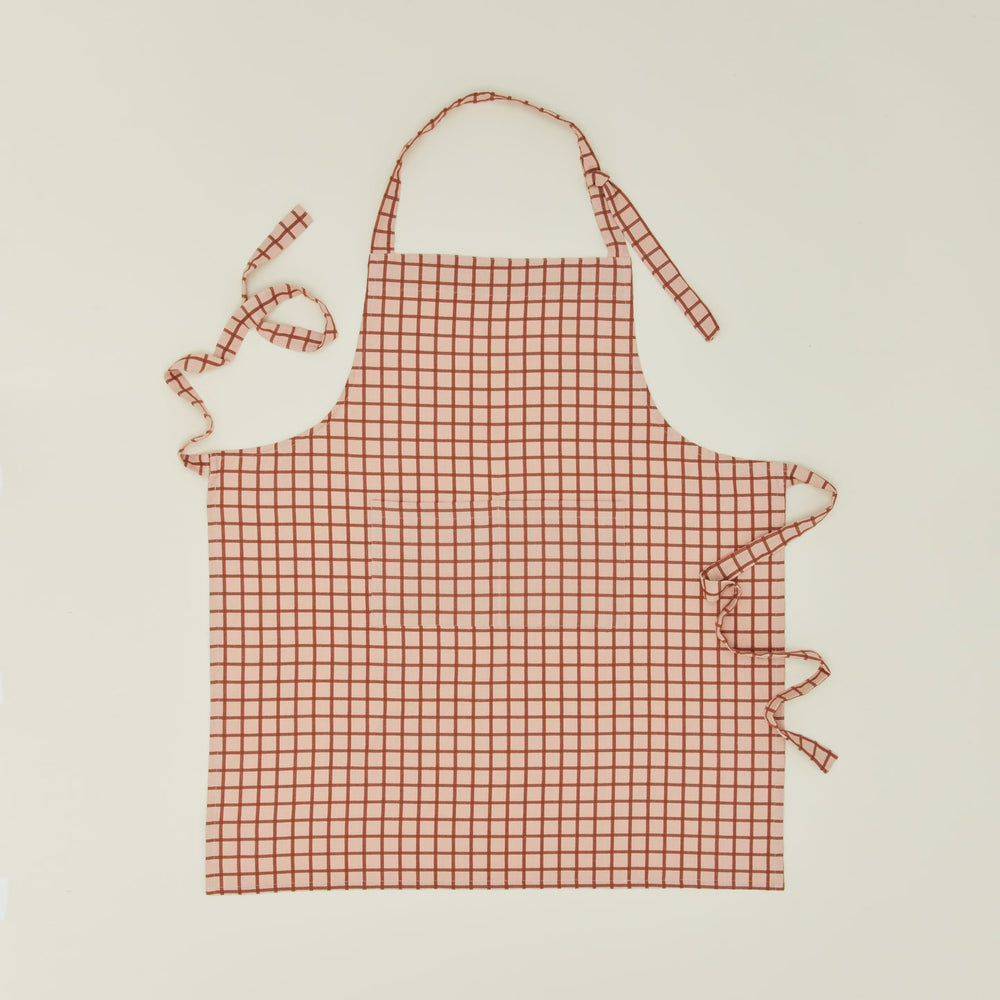 Essential Yarn Dyed Checked Apron