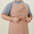 Essential Yarn Dyed Checked Apron