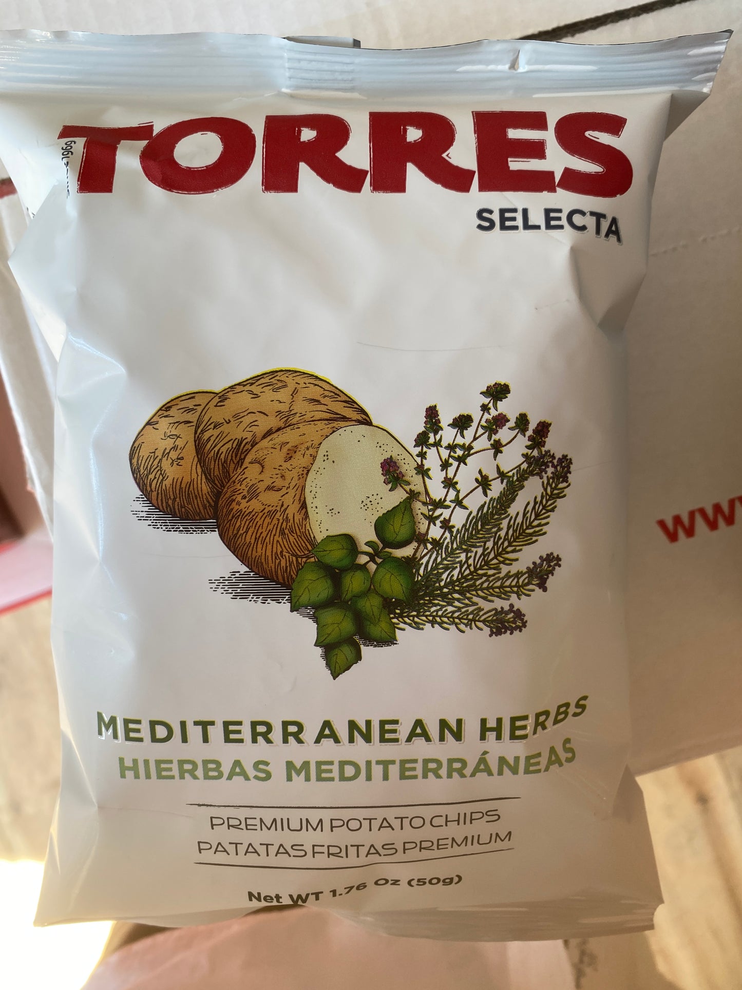 Mediterranean Herbs Chips small - Torres