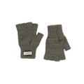 Le Bonnet's Fingerless Gloves are crafted from soft Merino wool in a sophisticated gray. With ribbed cuffs and a subtle brand label, these gloves serve as an ideal accessory for cold weather, capturing the essence of Scotland's timeless warmth.