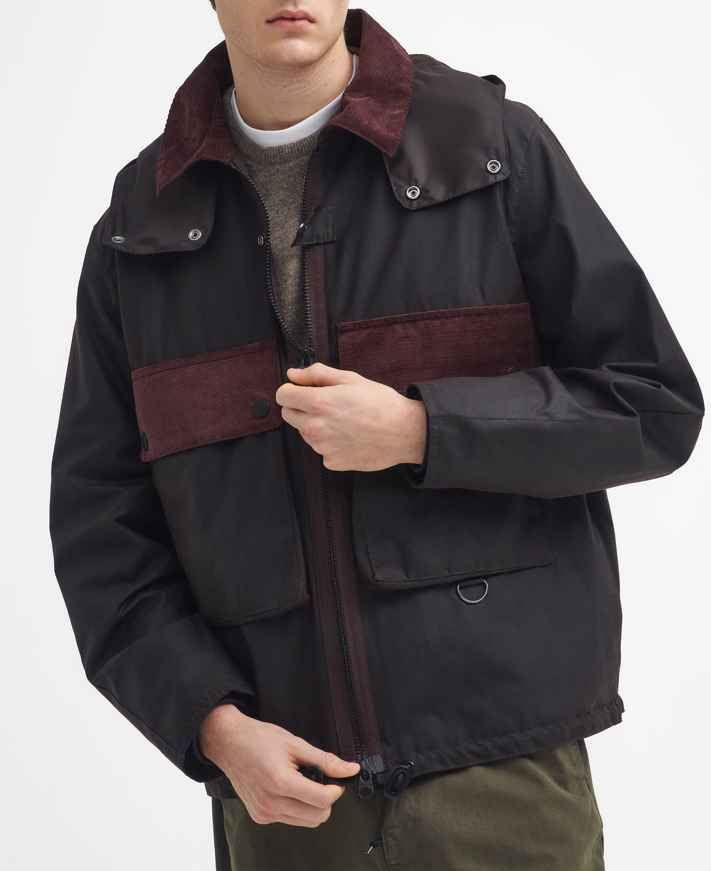 Re-Engineered Spey Wax Jacket - Rustic / M