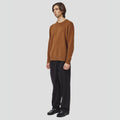 Wool Cotton Crewneck Sweater