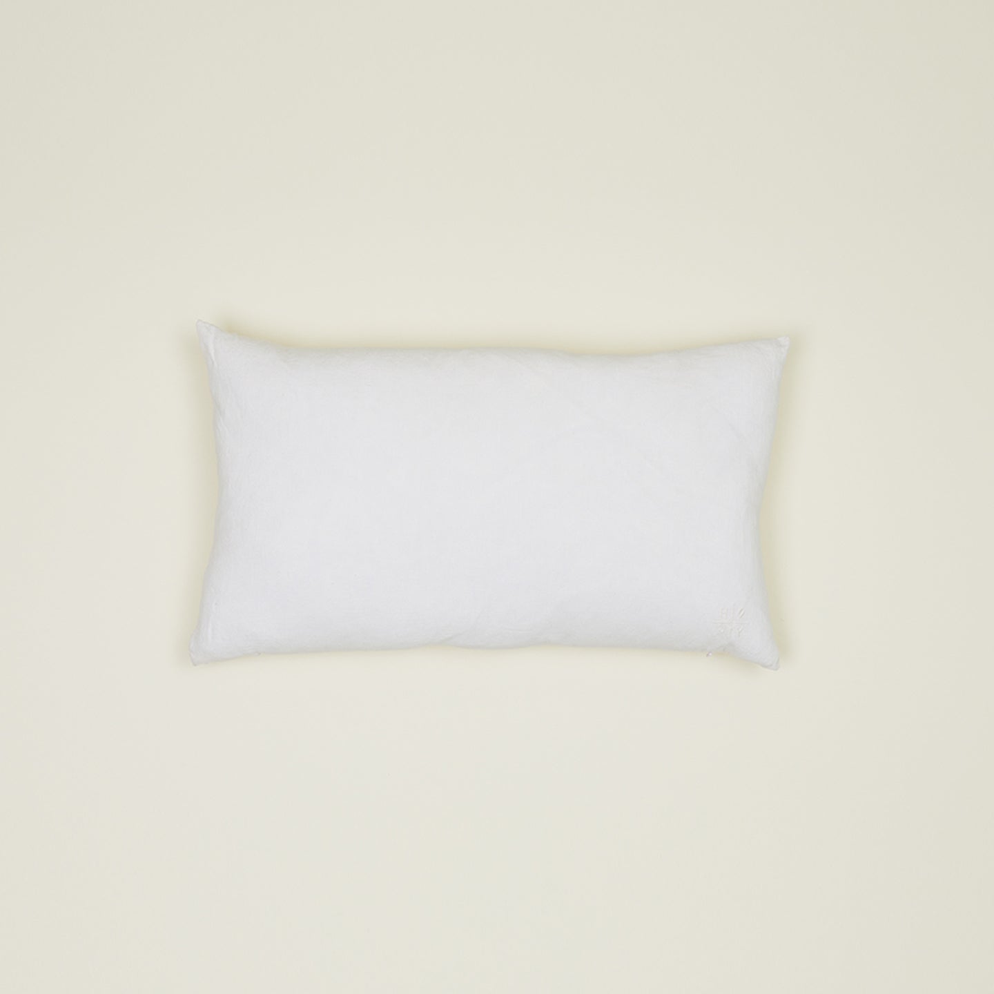 Simple Linen Pillow - 22x12, White