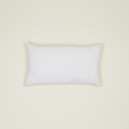 Simple Linen Pillow - 22x12, White