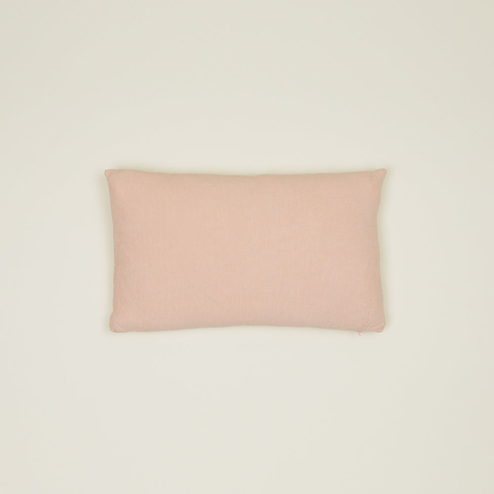 Simple Linen Pillow - 22x12, Blush