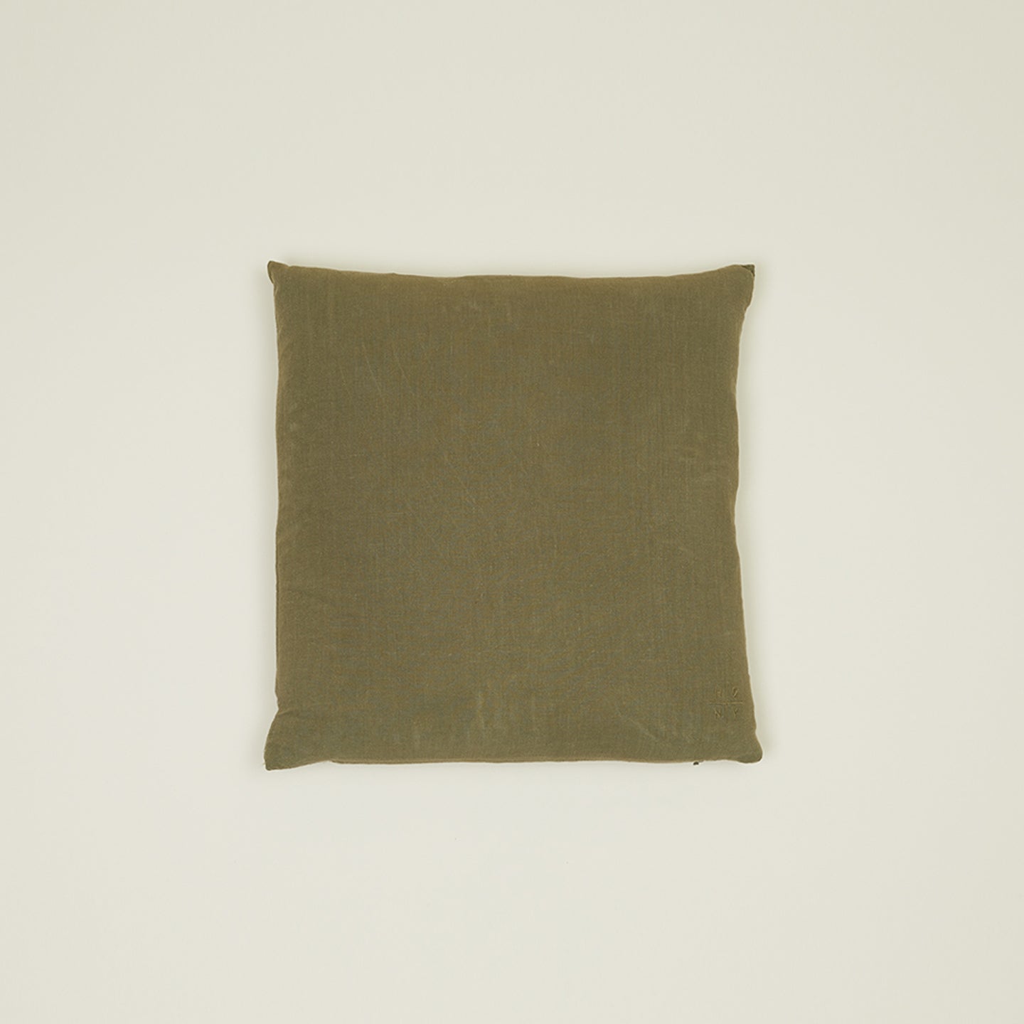 Simple Linen Pillow - 18x18, Olive