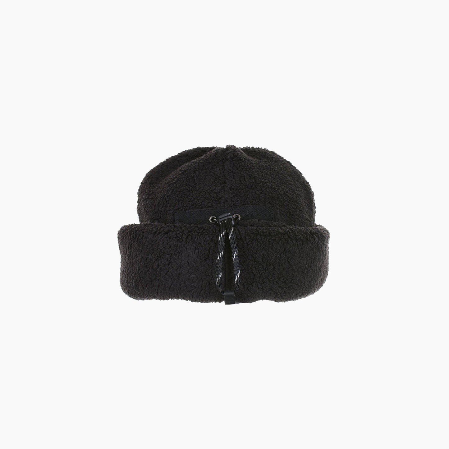 The Cableami Boa Toque in Black is a plush bucket hat with an adjustable drawcord, wide brim, and chin strap for the perfect fit.