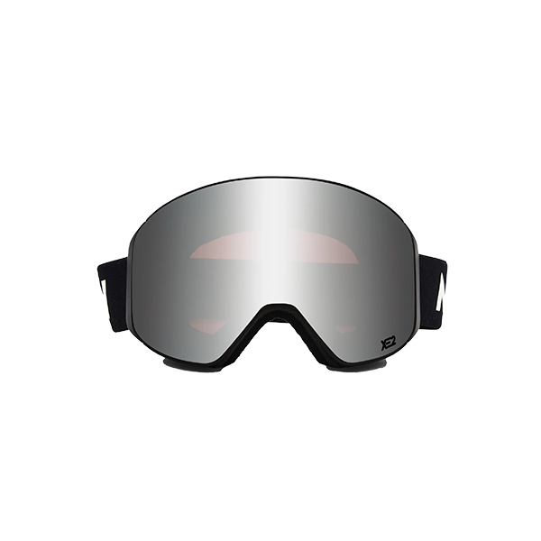 Clear XE2 Goggles, Black with Silver