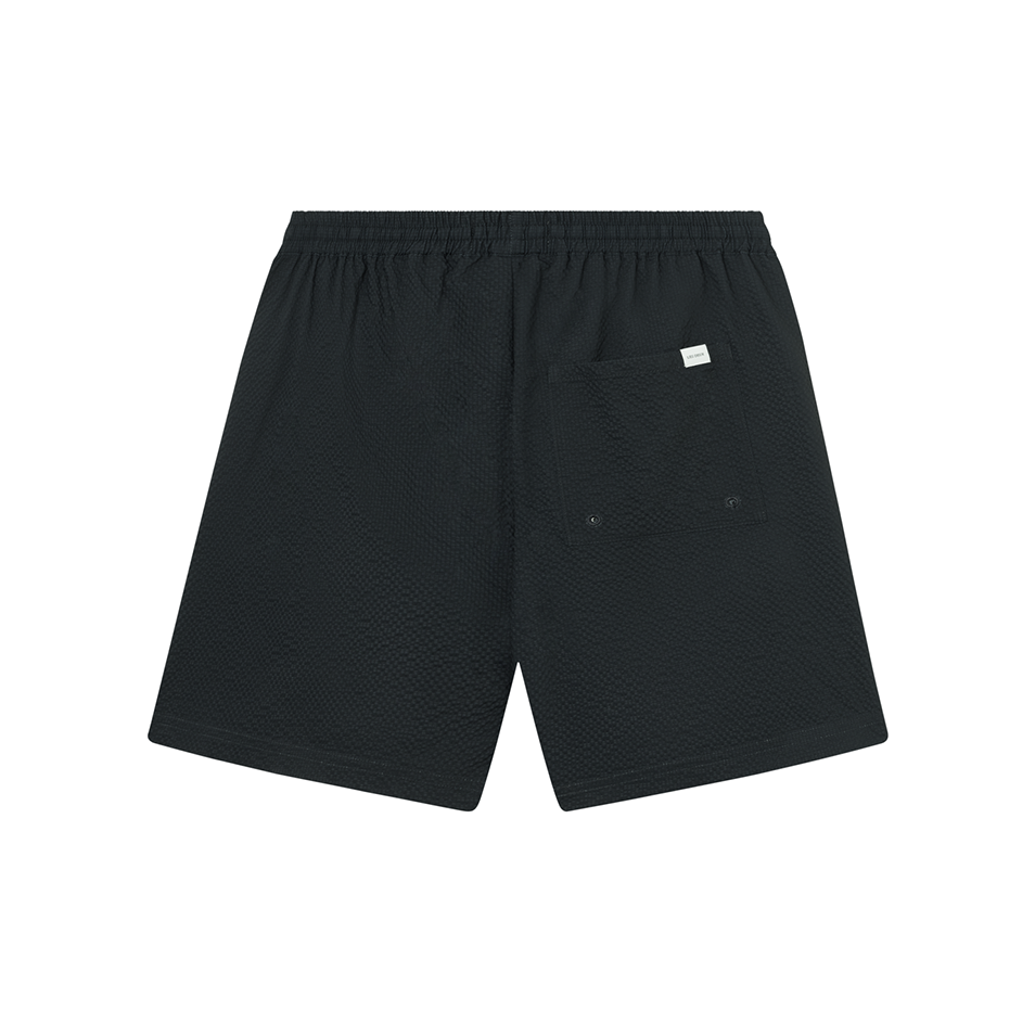 Stan Seersucker Swim Shorts 2.0, Dark Navy