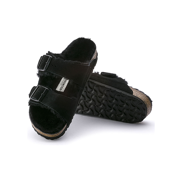 M Arizona Shearling/Suede, Black