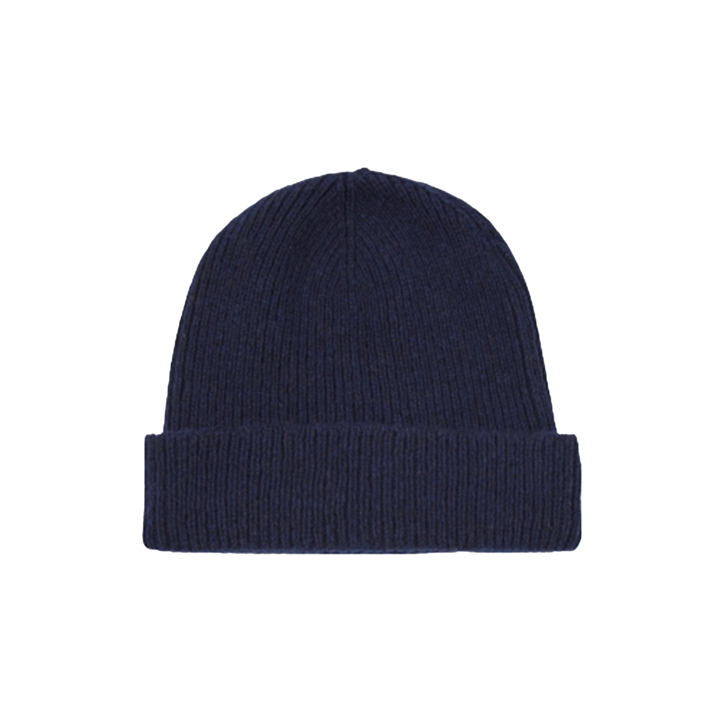 Wool Cashmere Watch Cap, Navy