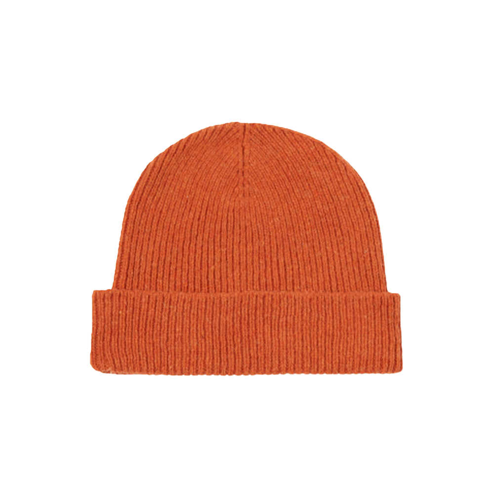 Wool Cashmere Watch Cap, Orange