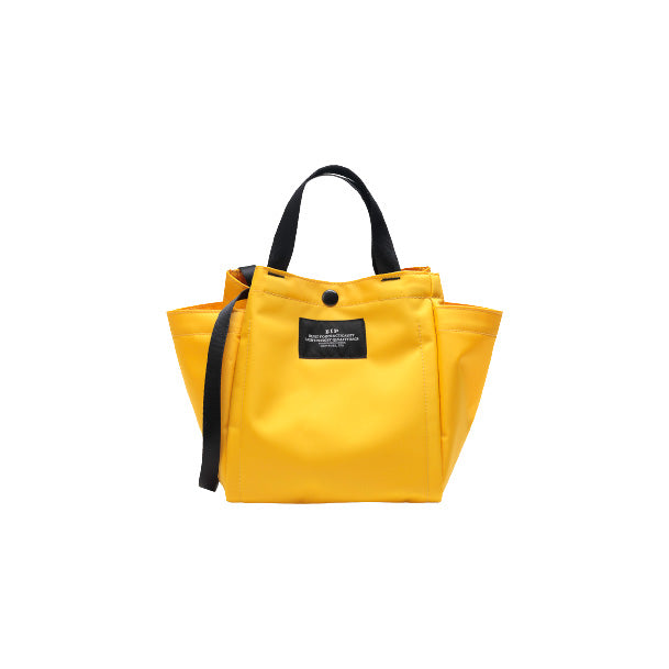 Small Side Pocket Tote, Yellow