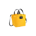 Small Side Pocket Tote, Yellow