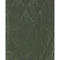 A detailed view of the green quilted fabric with diamond-shaped stitching, characteristic of the Barbour style, typically found in modern W Modern Liddesdale Quilted Jackets.