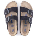 Birkenstock M Sandals M Arizona SFB Sandal, Suede Midnight