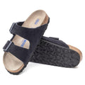 Birkenstock M Sandals M Arizona SFB Sandal, Suede Midnight