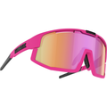 BLIZ Sunglasses One Size Vision, Matt Pink / Brown with Purple