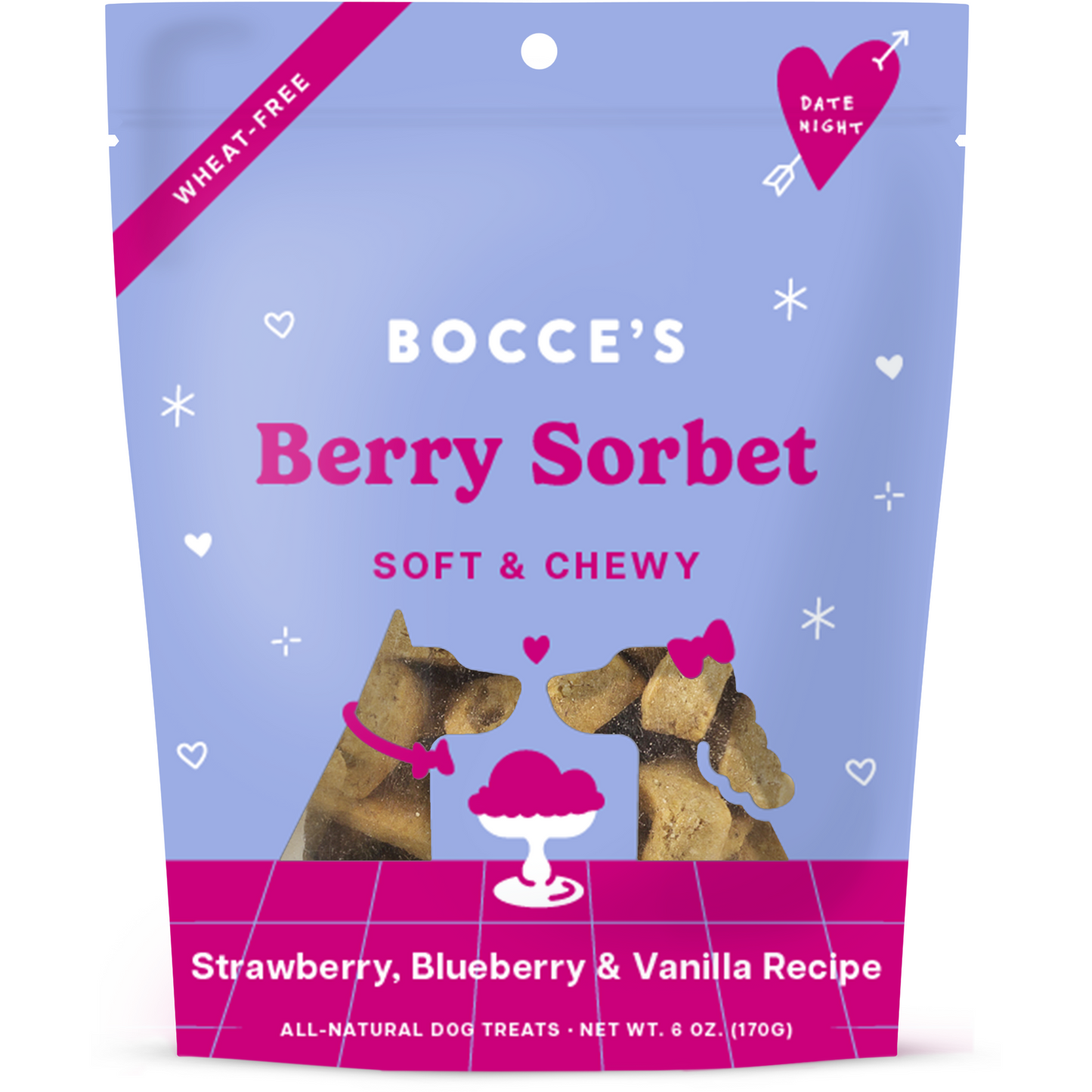 Bocce's Bakery Berry Sorbet Soft & Chewy