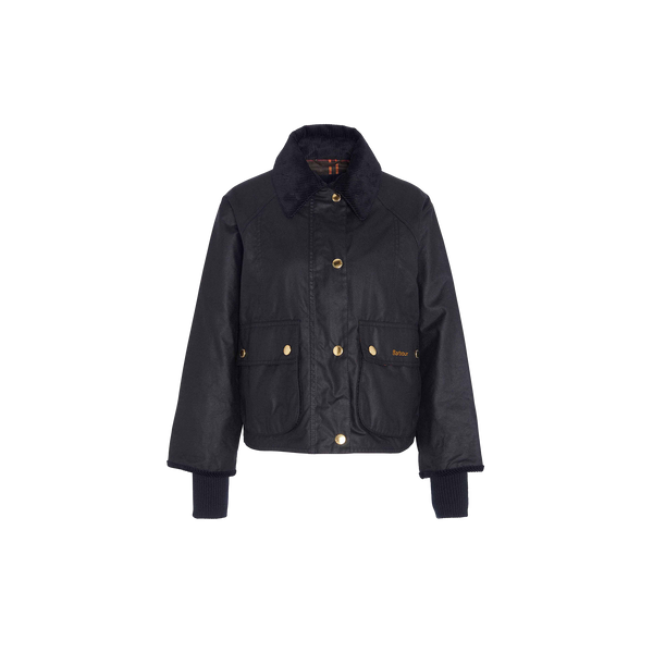 Women s Cropped Beadnell Waxed Jacket Westerlind