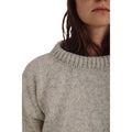 Devold Sweaters W Nansen Split Seam Sweater, Grey Melange