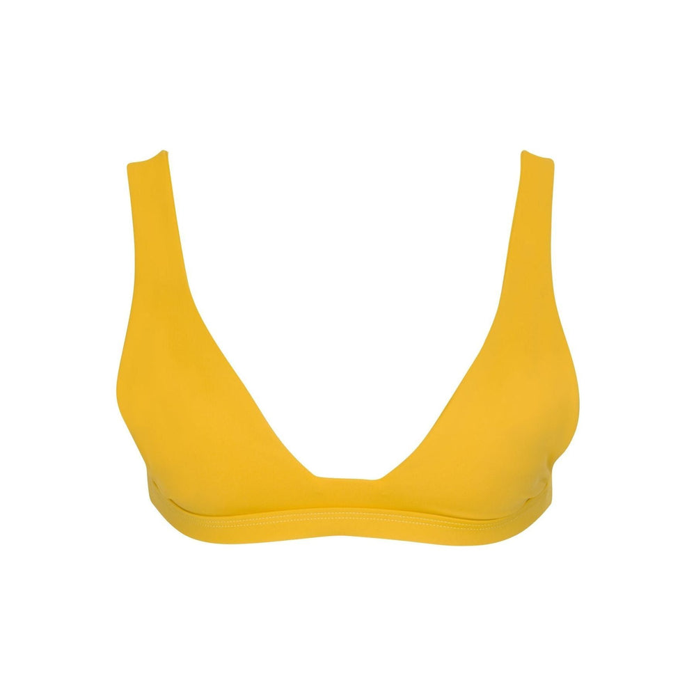 Dos Gardenias W Swimsuit Bermuda Square Top, Mustard