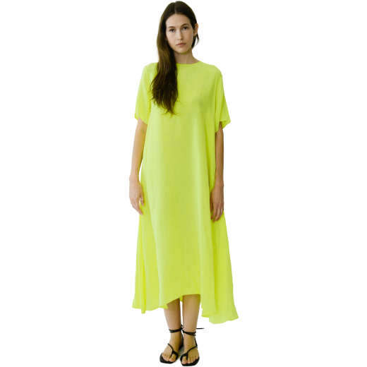 Fabiana Pigna W Party Dress Tivol Dress, Citron