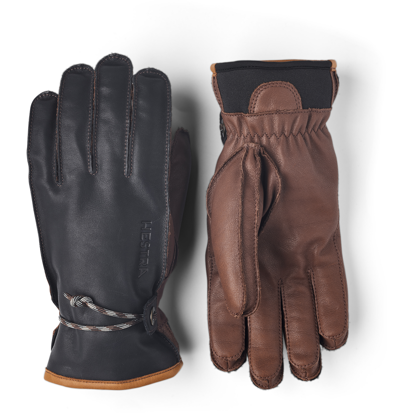 Hestra fw23 Ski Gloves Wakayama, Navy/Brown