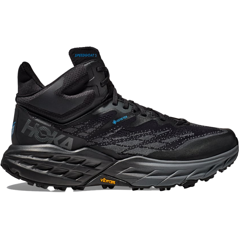 Hoka M Hiking Boots M Speedgoat 5 Mid GTX, Black