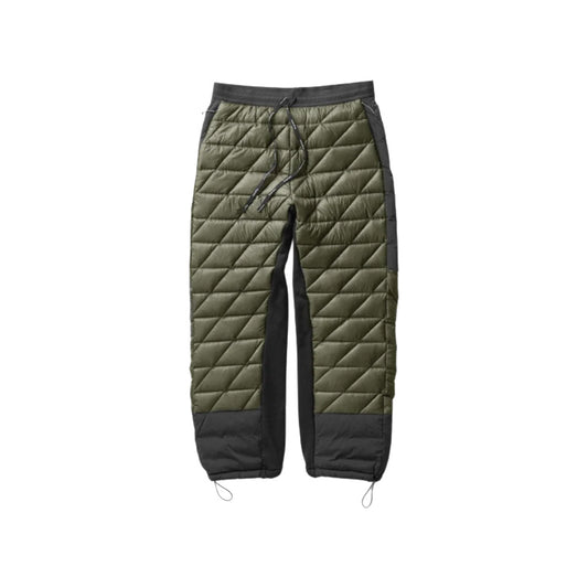 Hybrid Down Sweatpant, Stone Green