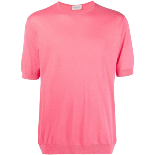 John Smedley U T-Shirts Lorca T Shirt, Pink