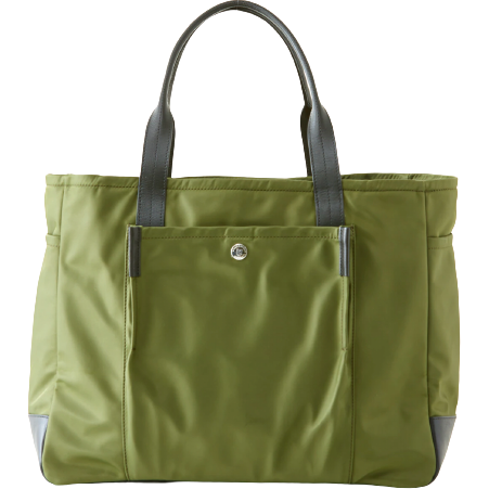 Lambertson Truex U Bags Bradley Tote NYLON SPORT, Olive