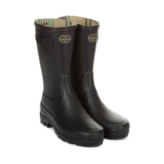 Le Chameau W Rain Boots Women's Giverny Bottillon, Black