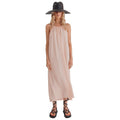 Loomist Dresses Sile Halter Dress, Blush