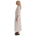 Loomist Dresses Sile Kimono Dress, Off White