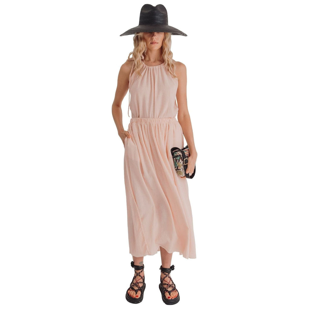 Loomist Skirts Sile Long Skirt, Blush